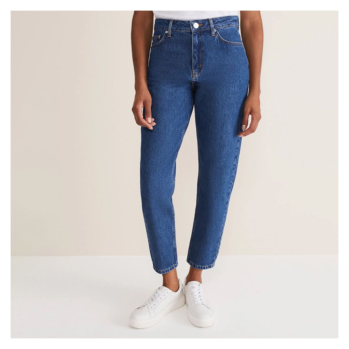 Blue Prue Mom Jeans main product photo