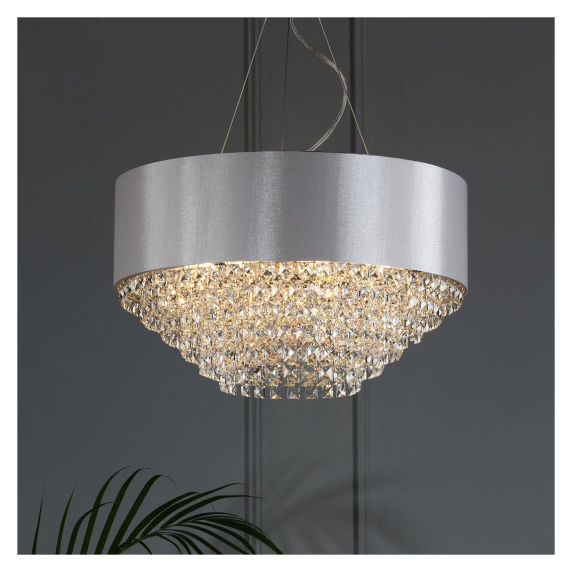 Carrington 5 Light Pendant, Grey main product photo
