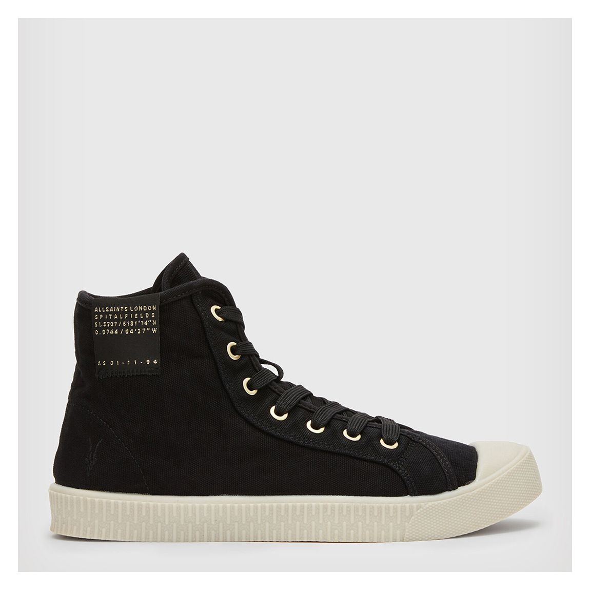 Black Demmy High Top Trainers main product photo