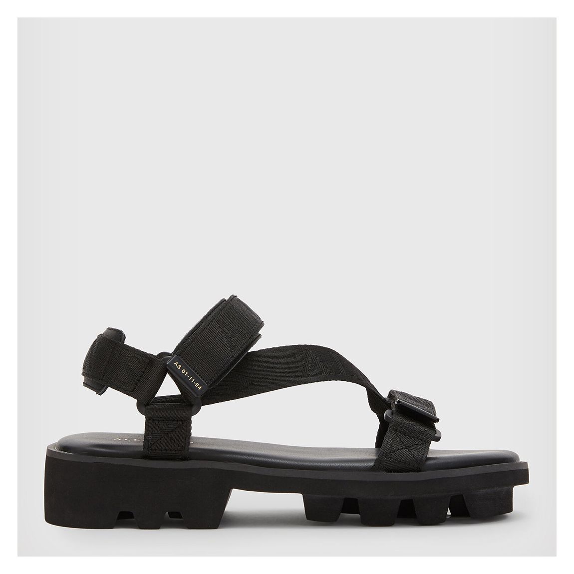 Black Atlanta Sandal main product photo