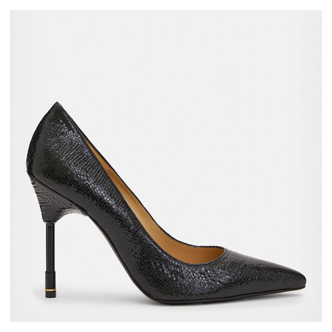 Metallic Black Nova Metallic Court Shoes main product photo