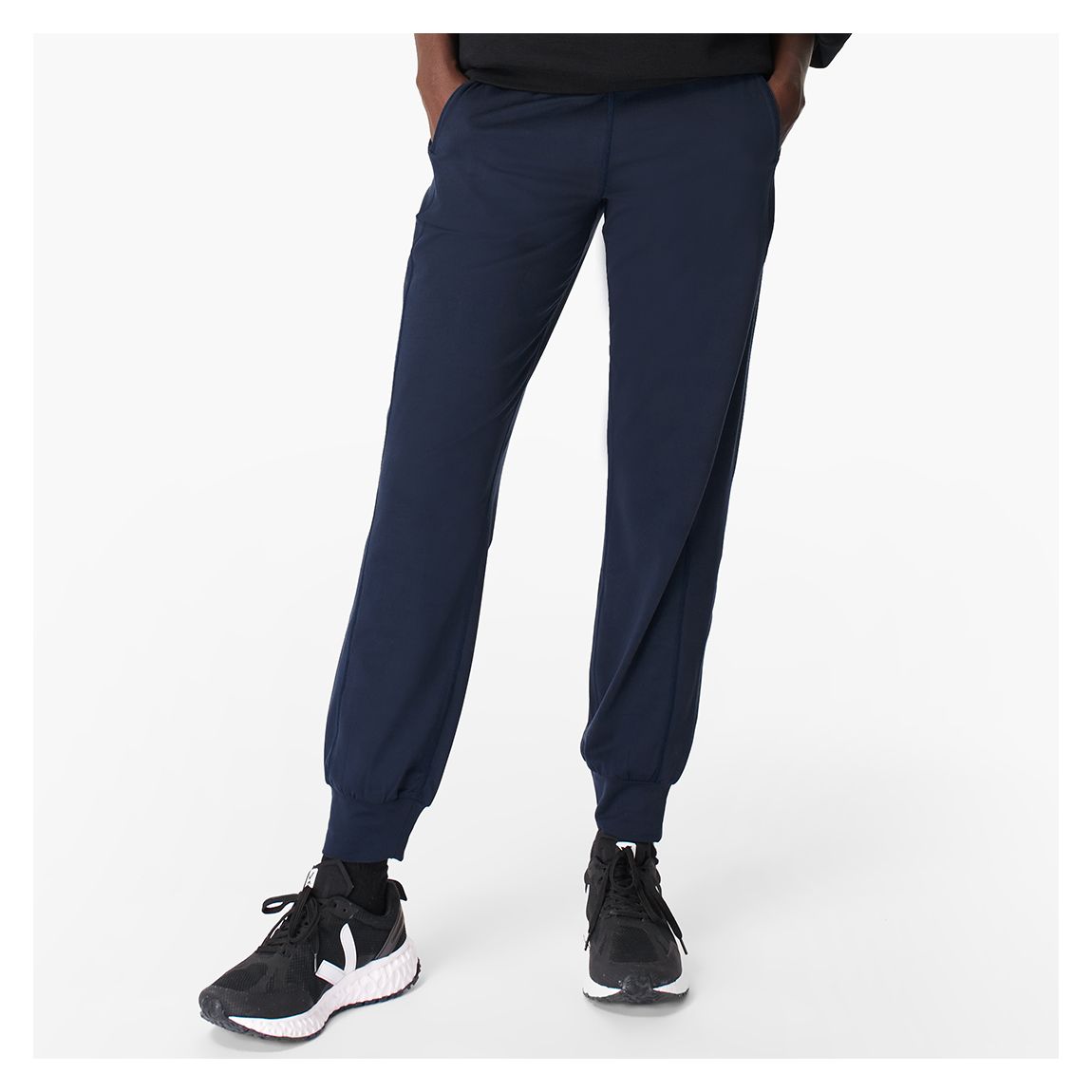 BLUE Gary Yoga Trousers - Navy Blue main product photo