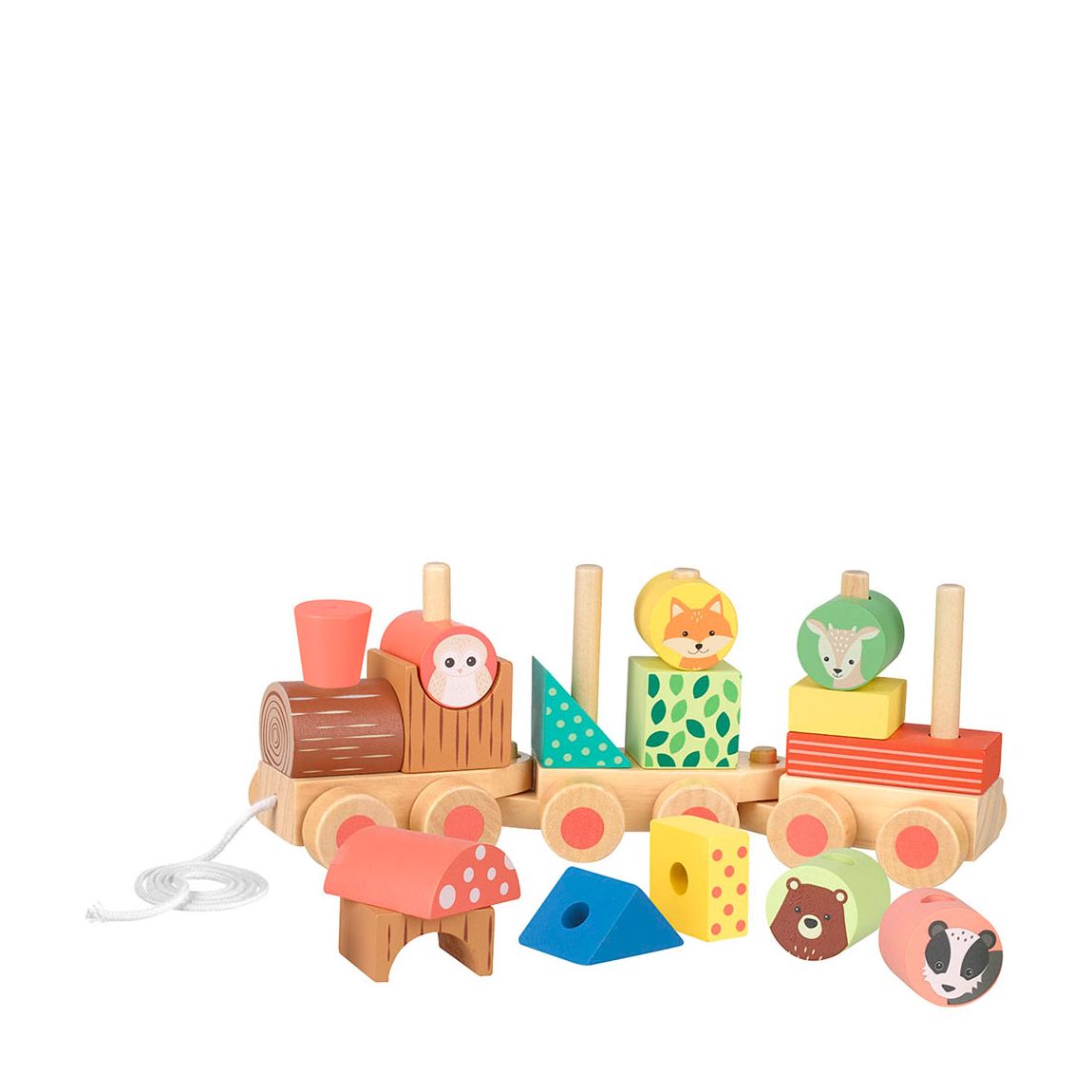 Puzzle Train - Woodland main product photo