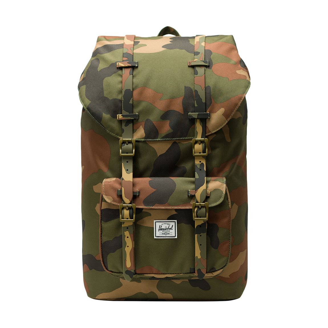Woodland Camo Herschel Little America Classics Backpack main product photo