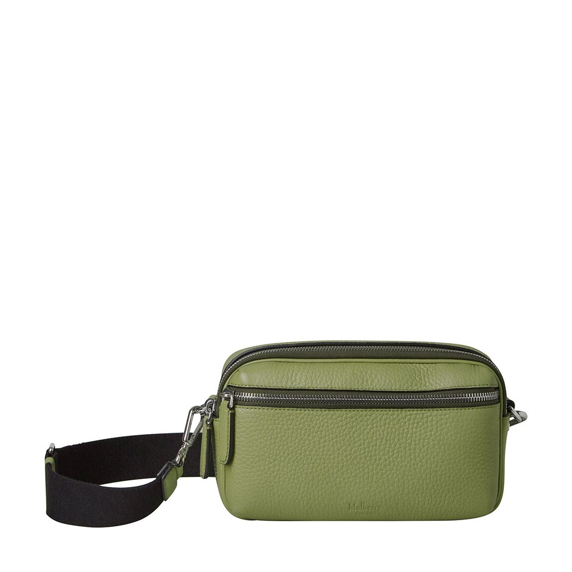 Summer Khaki Urban Reporter Heavy Grain Leather Bag main product photo