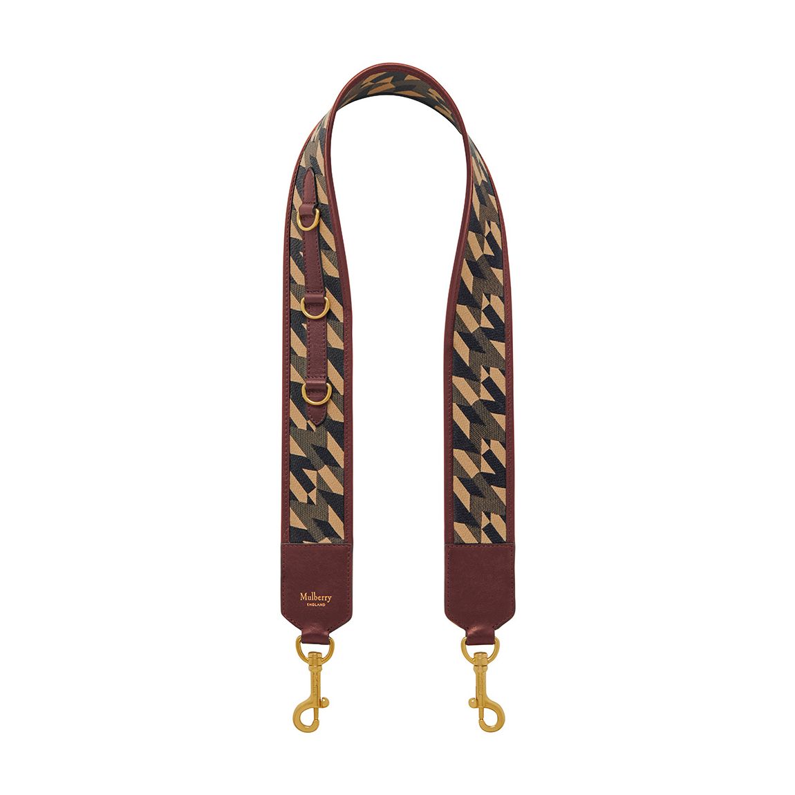 Crimson Monogram Bag Strap main product photo