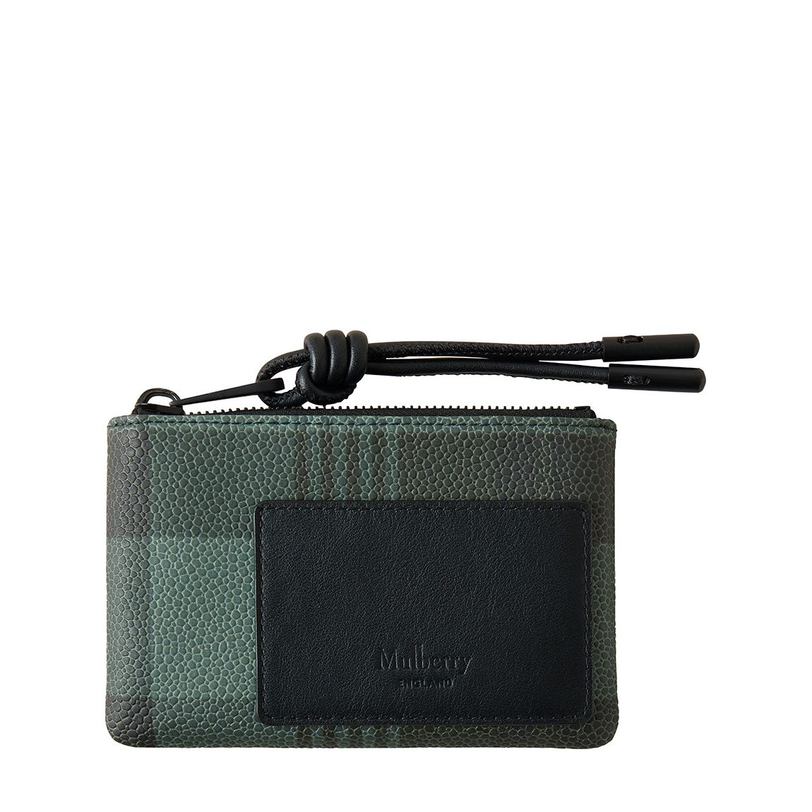 Mulberry Green Eco ScotchGrain Leather Zipped Coin Wallet main product photo