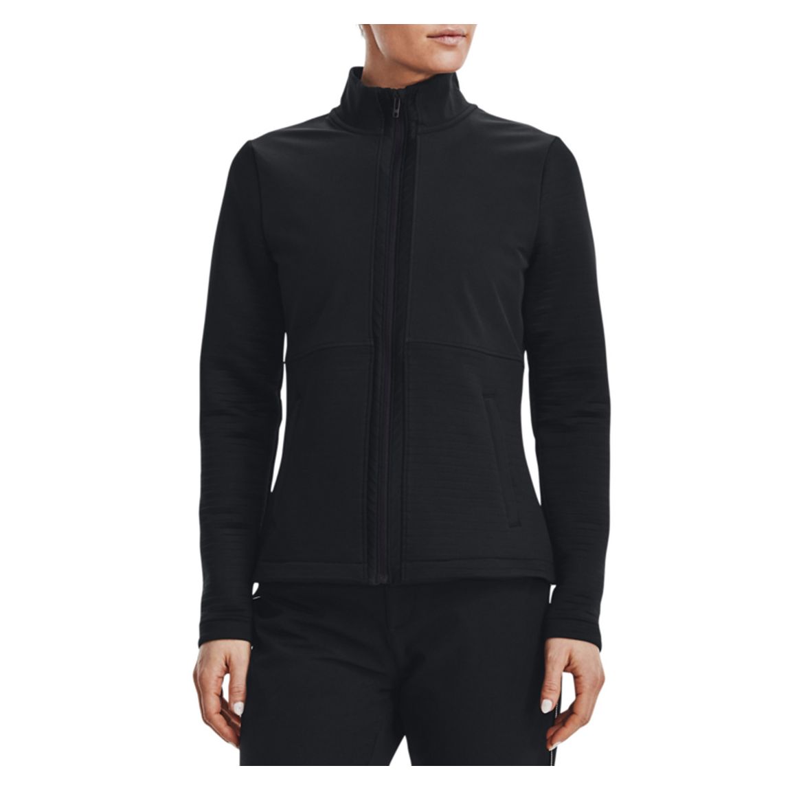 Black Daytona Full Zip Stretch Golf Jacket main product photo