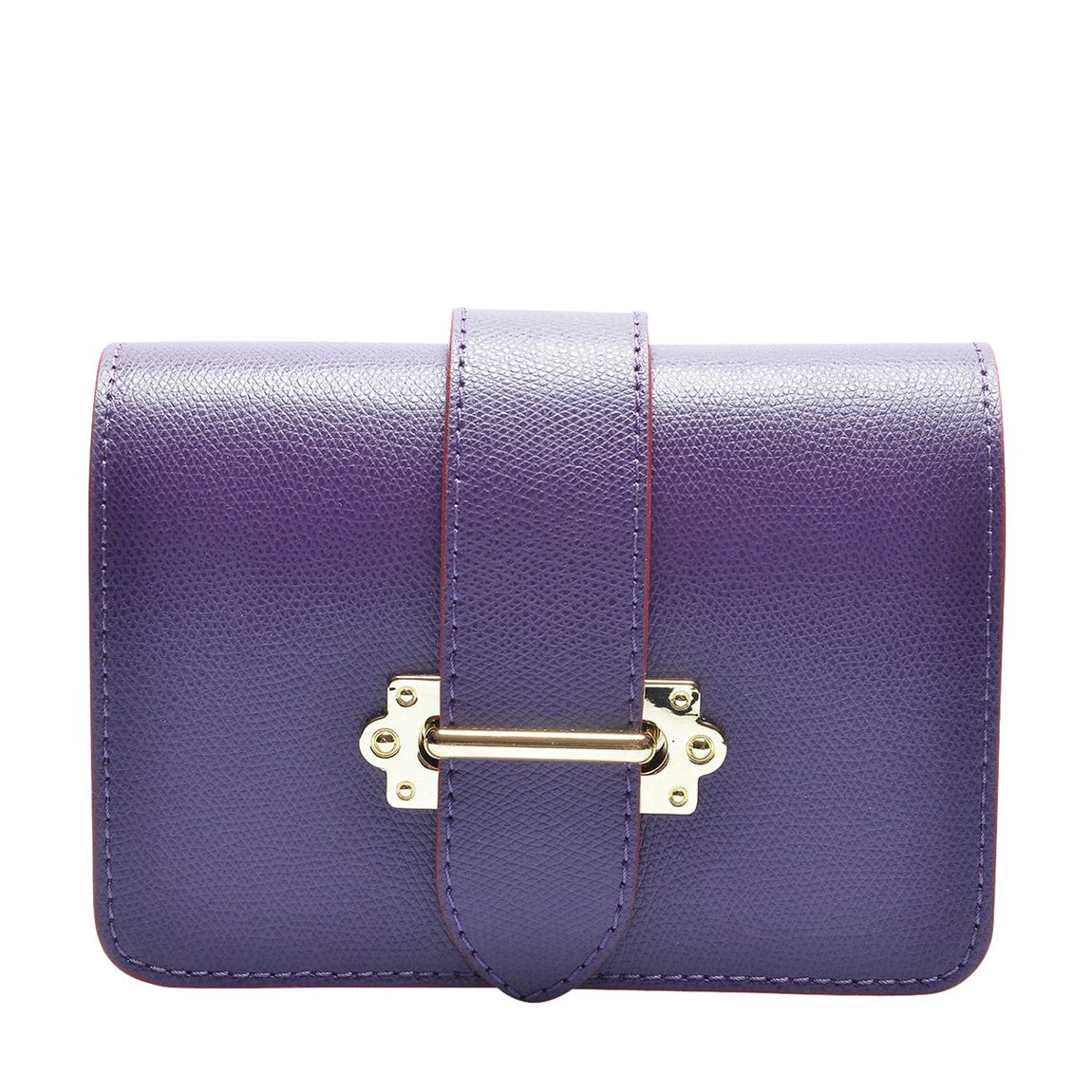 Purple Leather Waist Bag main product photo