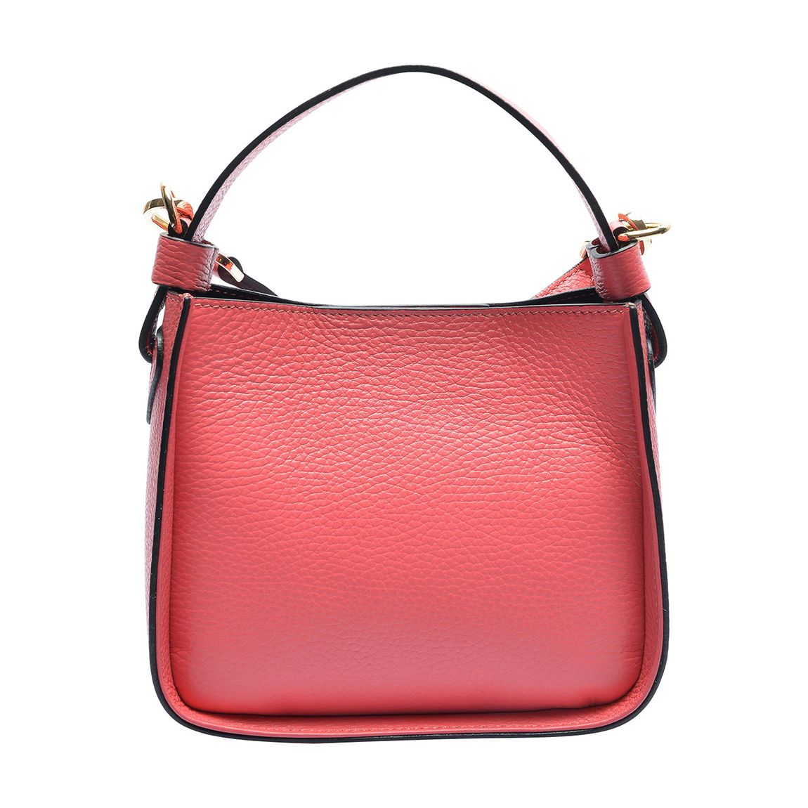 Pink Leather Top Handle Bag main product photo