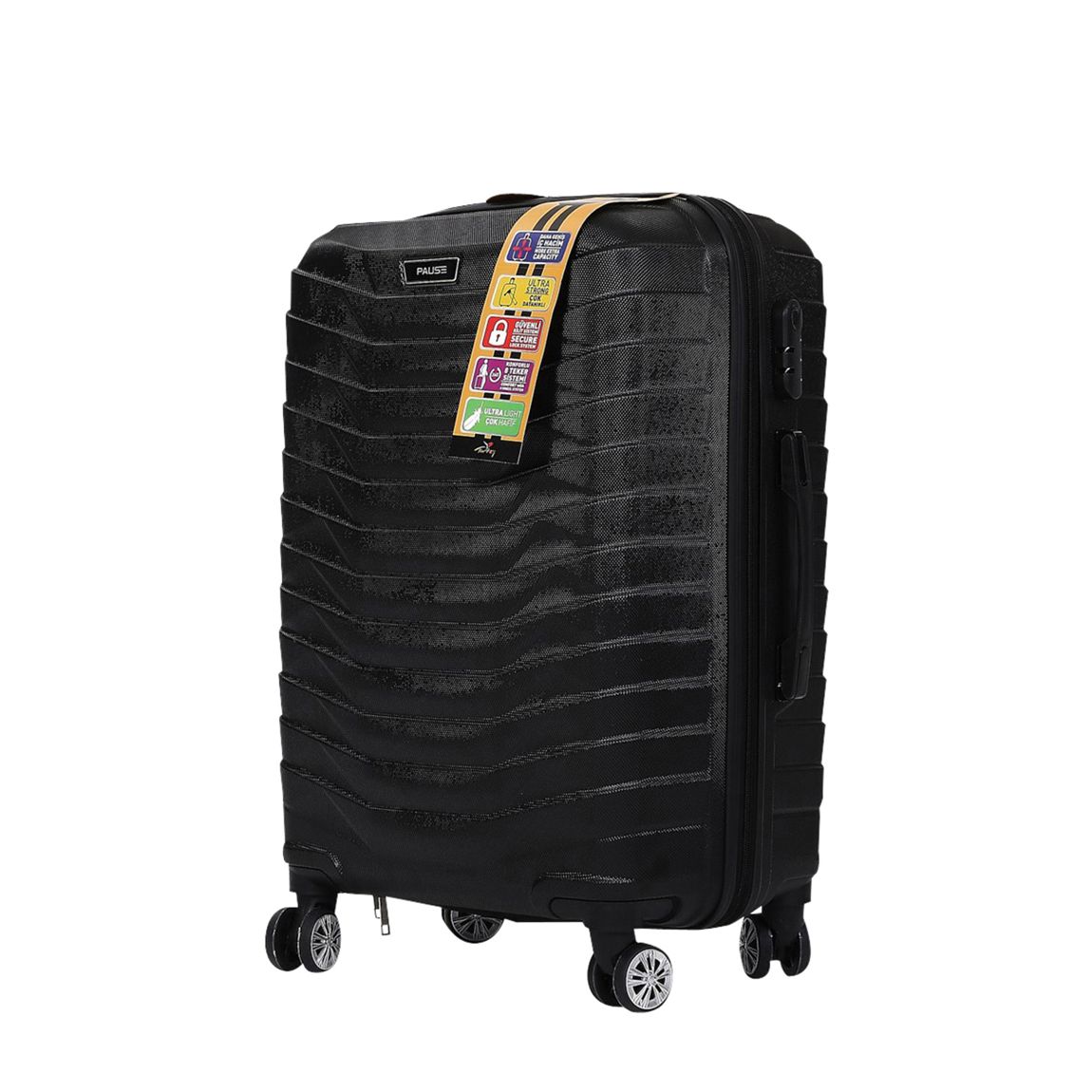 Black Medium Valiz Suitcase main product photo