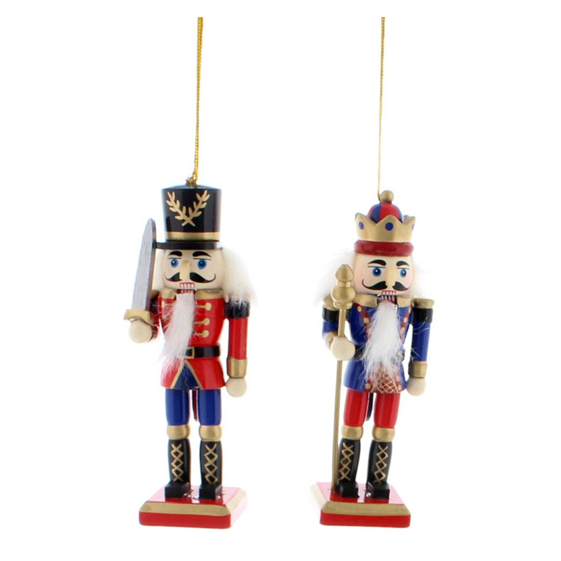 Set of 8 Nutcracker Tree Decorations main product photo