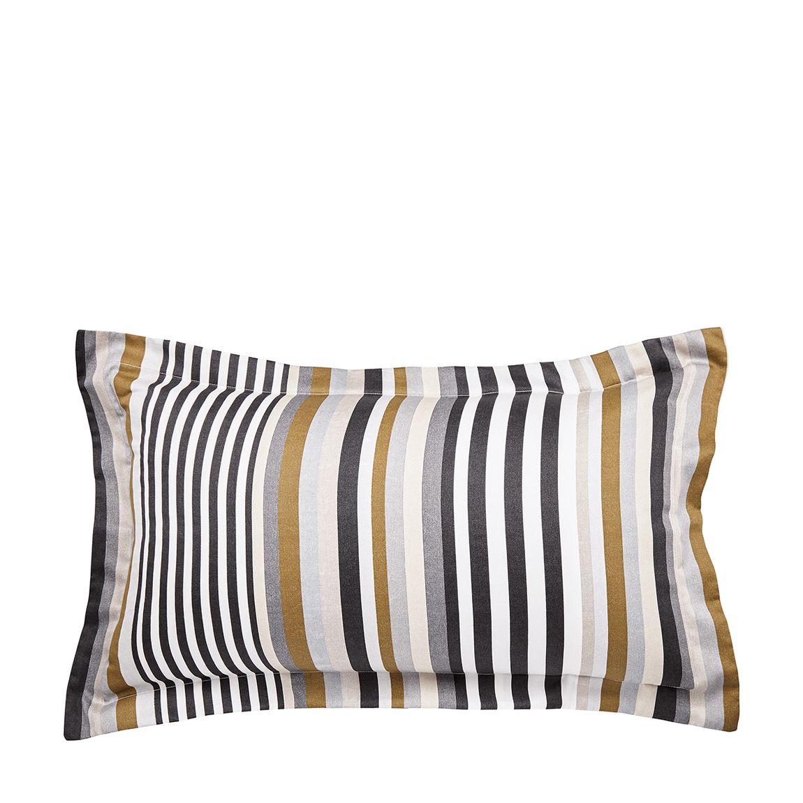 Rosita Pillow Oxford Case, Charcoal main product photo