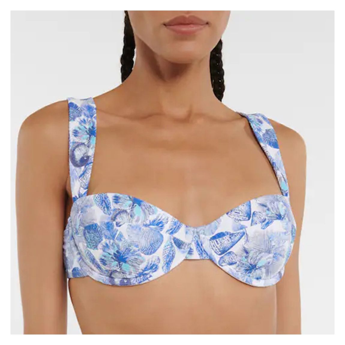 Blue Seashells Santorini Top main product photo