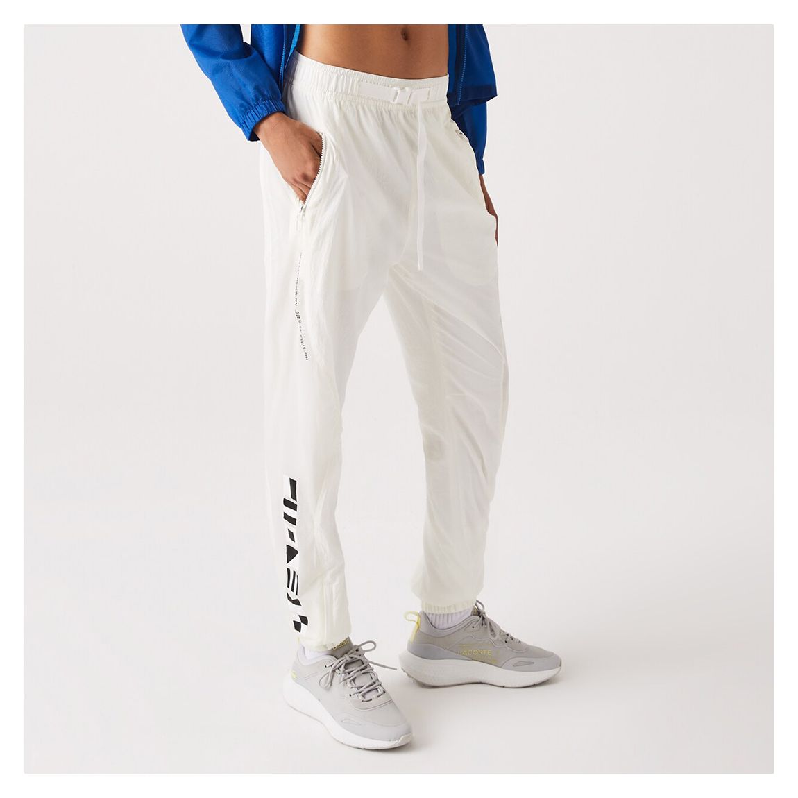 White Side Logo Shell Joggers main product photo