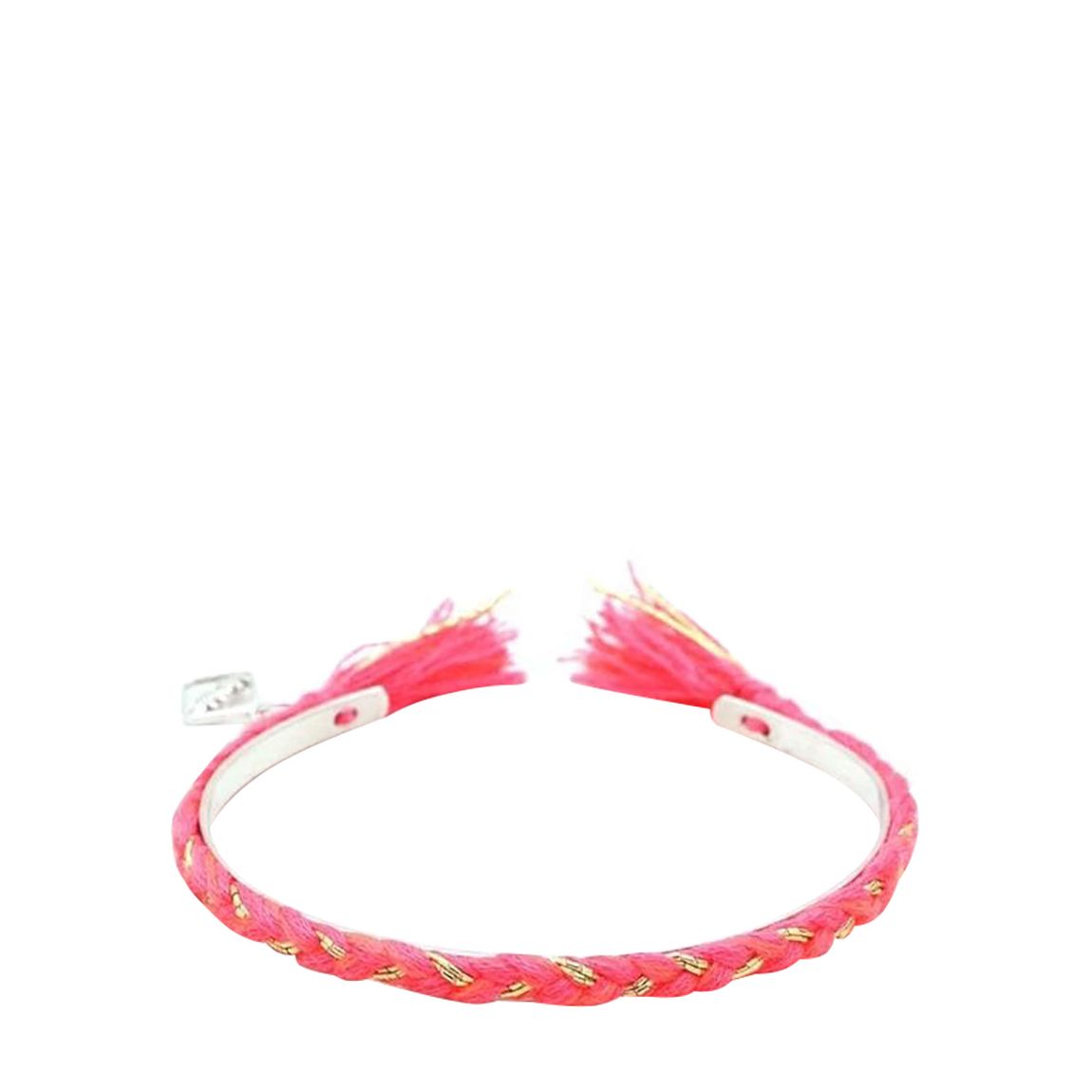 Silver Plated Hot Pink FriendCHIC Bracelet main product photo