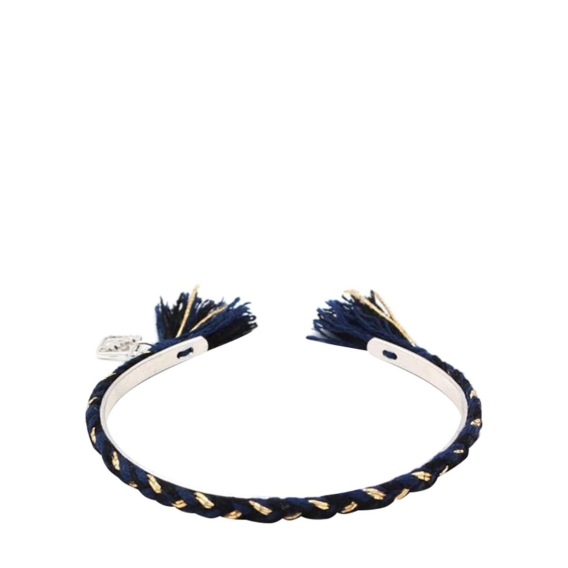 Silver Plated Navy and Black FriendCHIC Bracelet main product photo