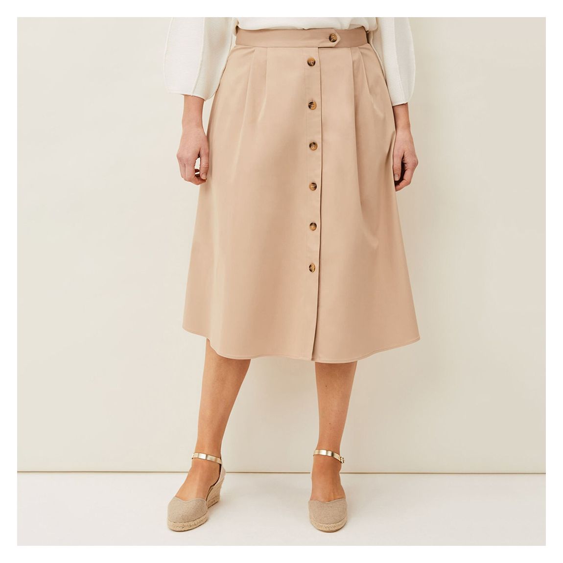 Pink Artemisia Stone A-Line Skirt main product photo