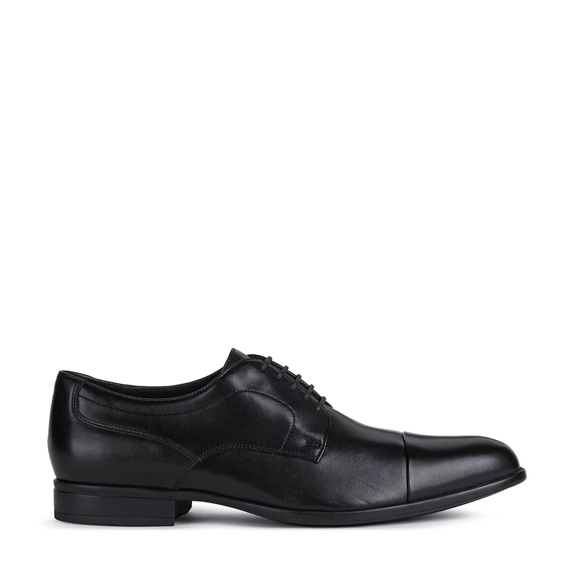 Black Iacopo Leather Derby Shoes main product photo