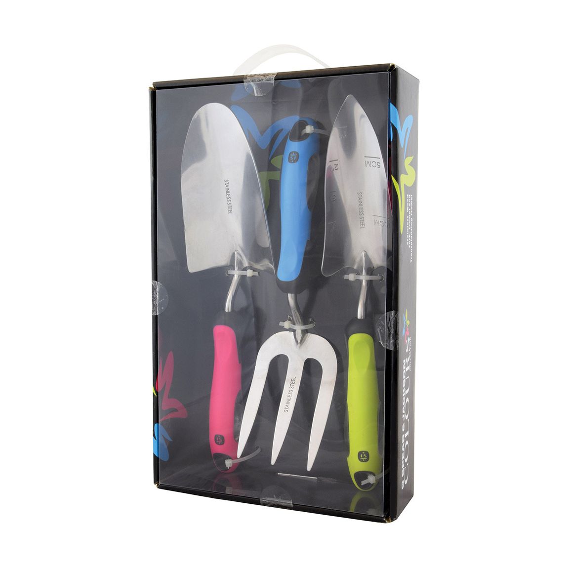 Set of 3 Coloured Hand Tool Set main product photo