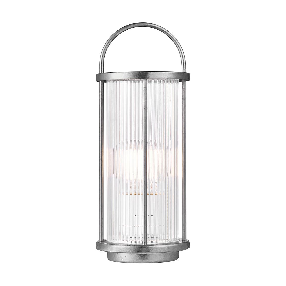 Linton Outdoor Table Lamp, Galvanized Steel main product photo