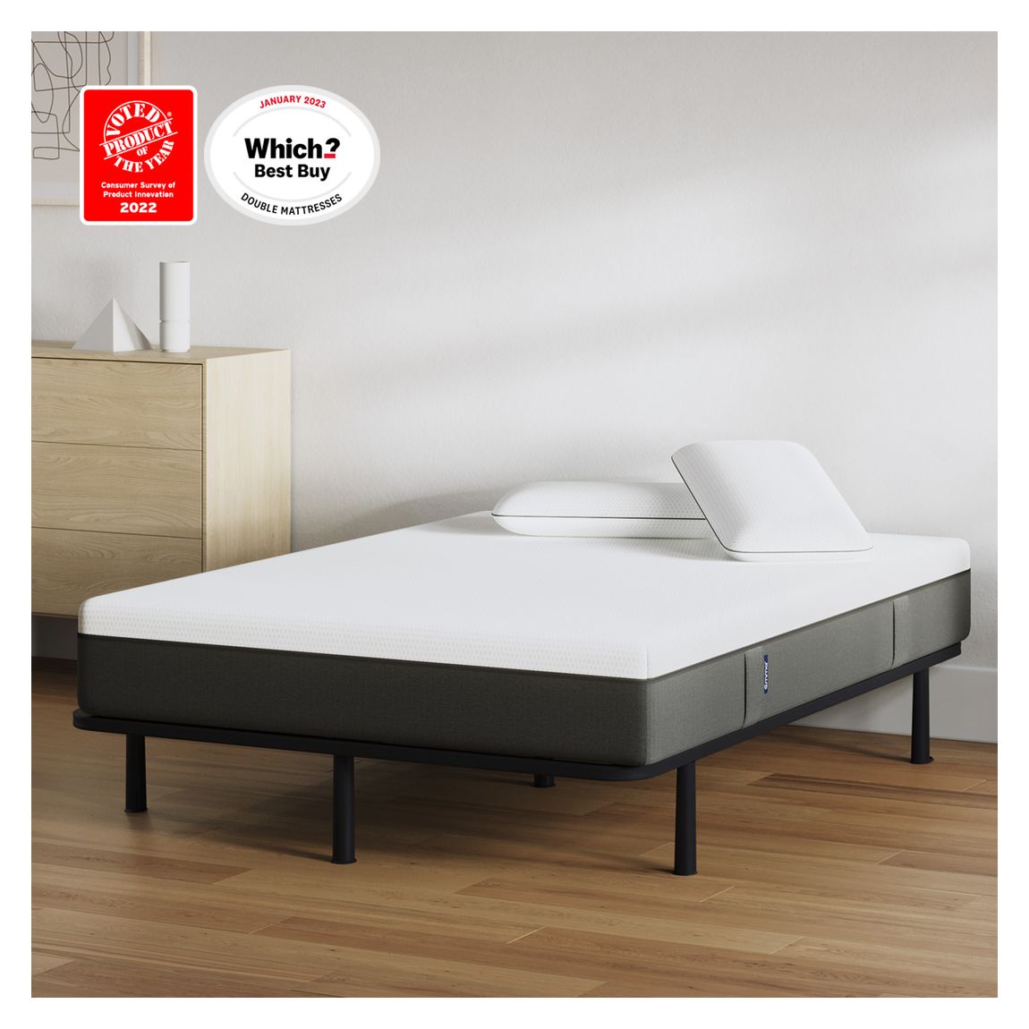 Original Bundle: Original Mattress + 2 Original Pillows, Super King main product photo