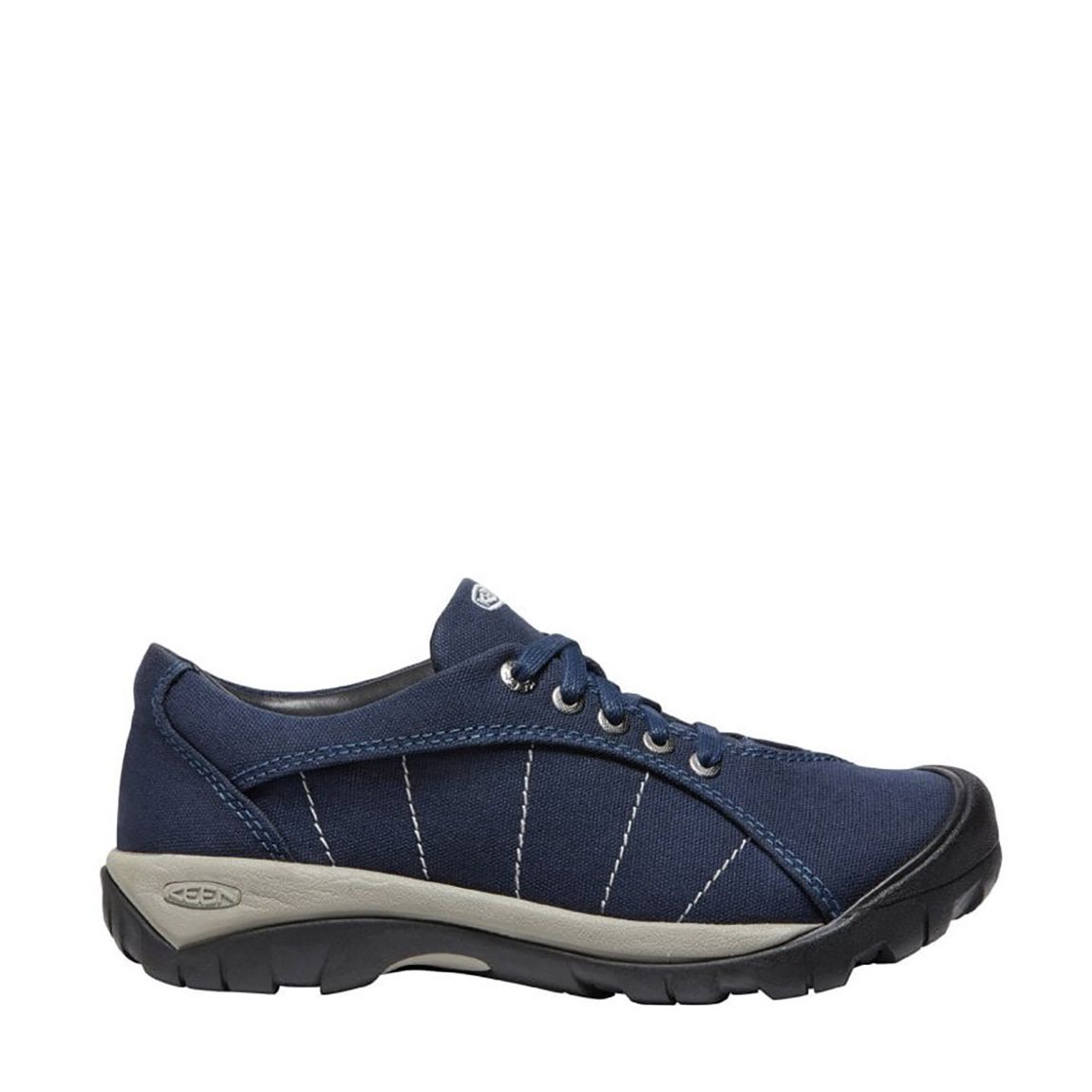 Women's Navy Presidio Canvas Trainers main product photo