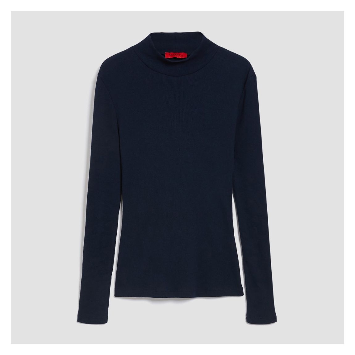 Navy Crescita Wool Blend Top main product photo