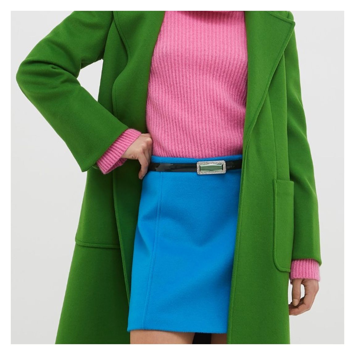 Dark Green Mirror Belt main product photo