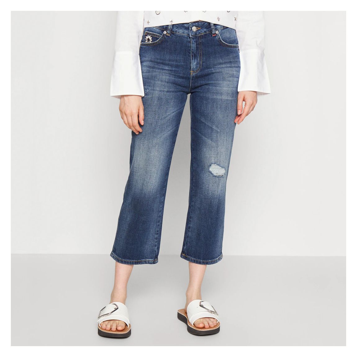 Blue Pregiato Straight Stretch Jean main product photo