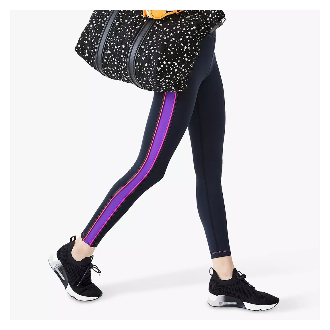 Black Cettie Colourblock Leggings main product photo