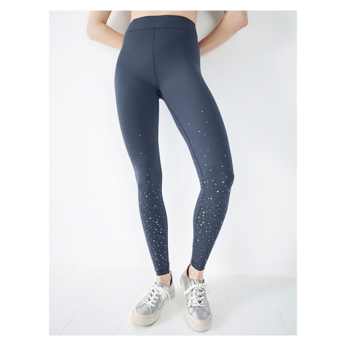 Navy Gettie Star Leggings main product photo