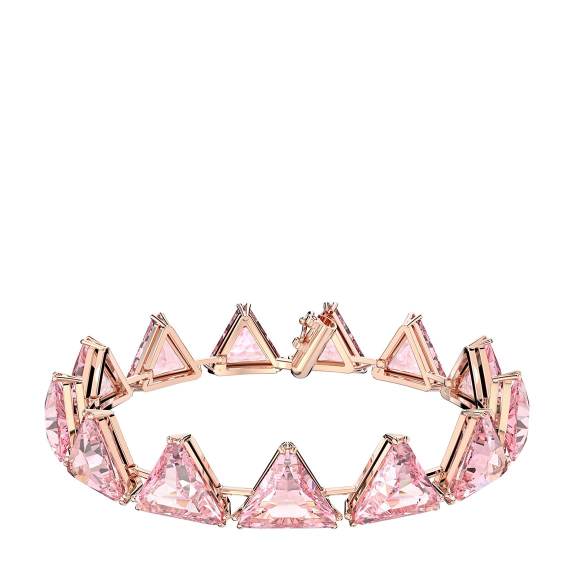 Pink Ortyx Triangle Cut Bracelet main product photo