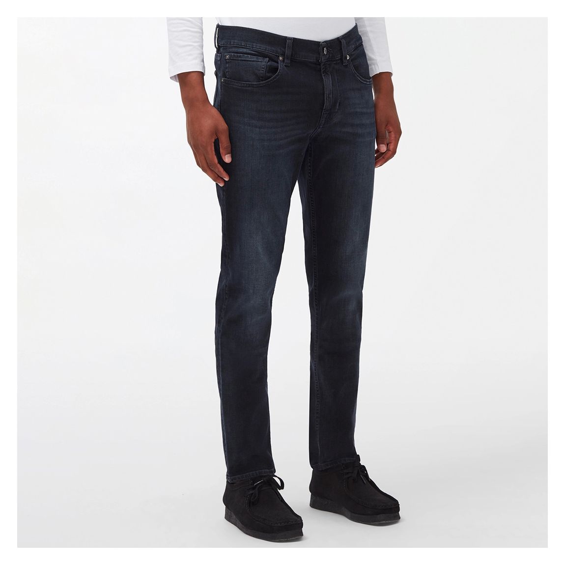 Dark Blue Slimmy Tapered Stretch Jeans main product photo