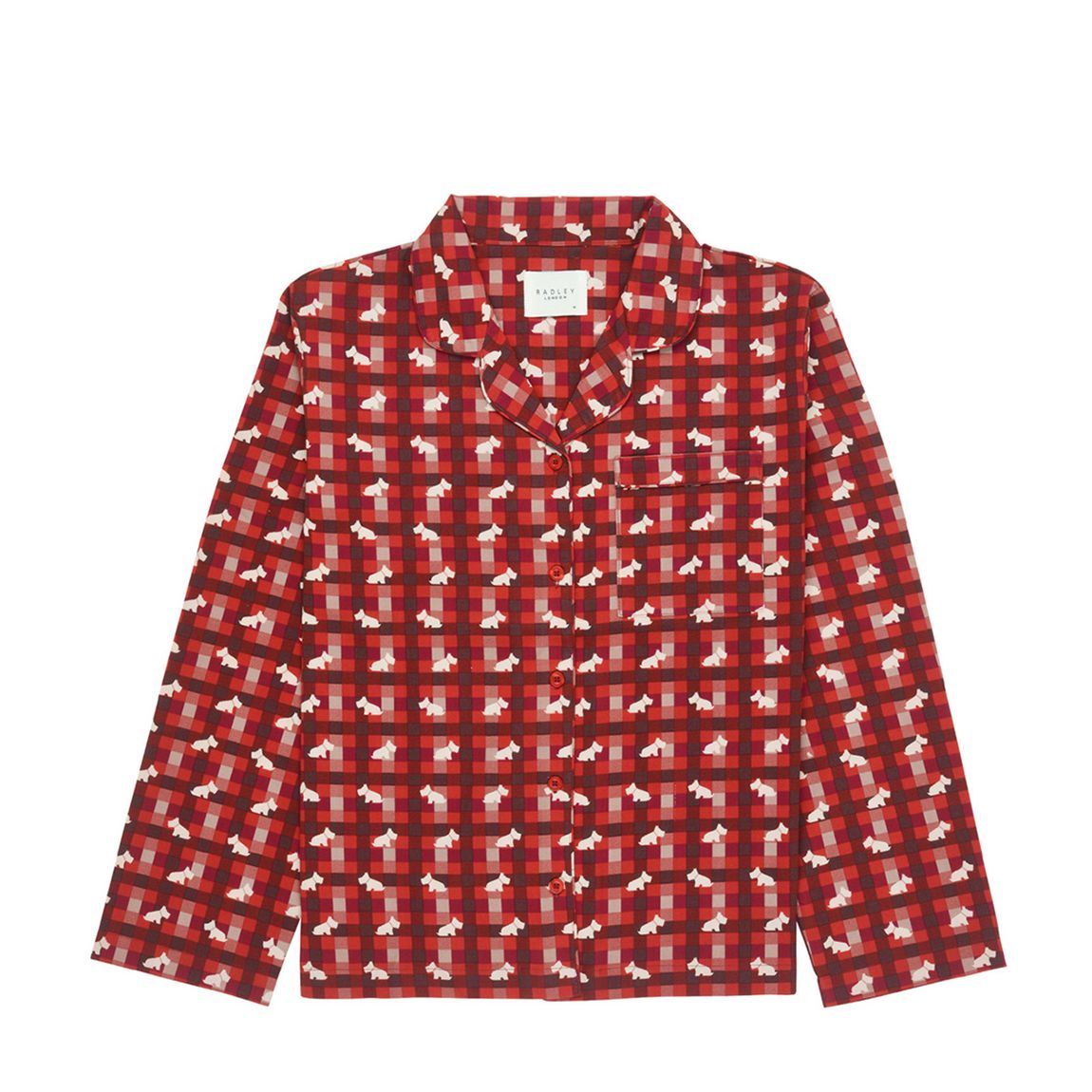 Red Long Pj Set main product photo