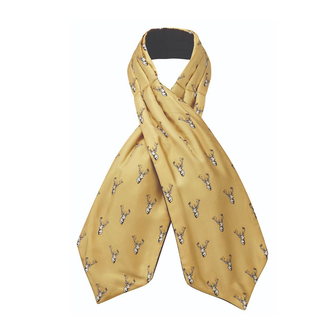 Gold Silk Shooting Cravat main product photo