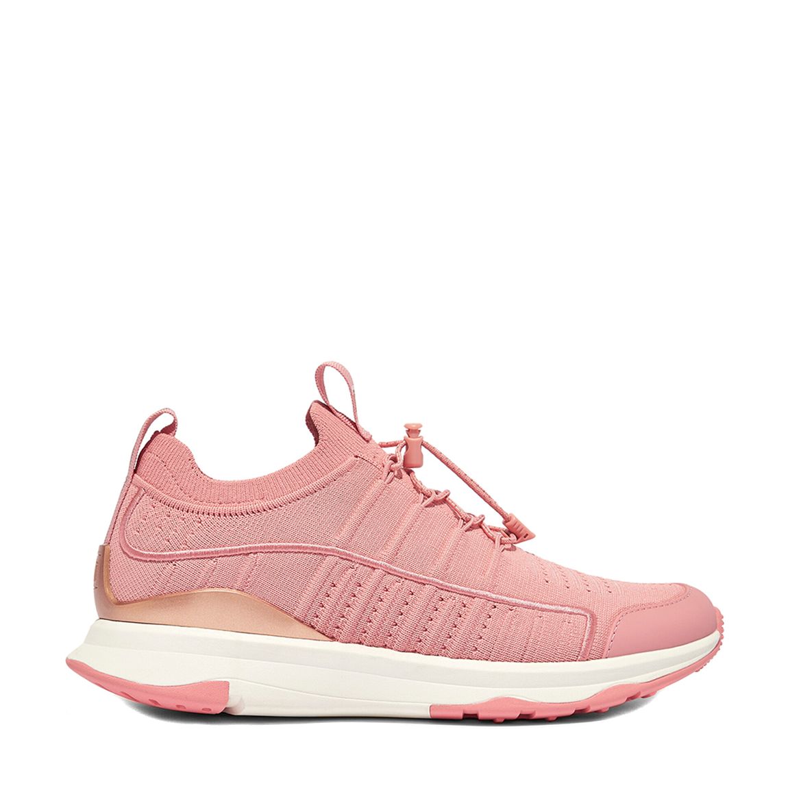 Corralina/Rose Gold Vitamin Ff Metal-Pop Knit Sports Trainers main product photo