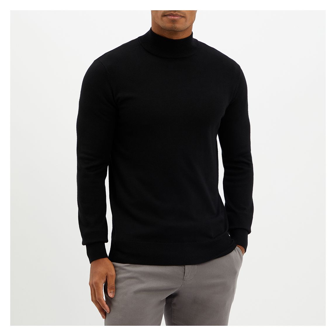 Black Turtle Neck Jumper main product photo