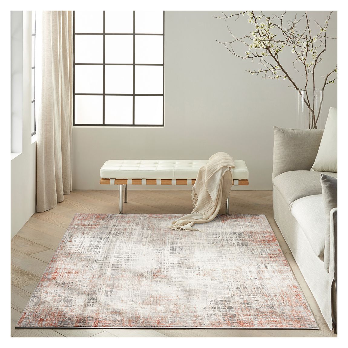 Infinity IFN01 183 x 122cm Rug, Rust/Multicolour main product photo