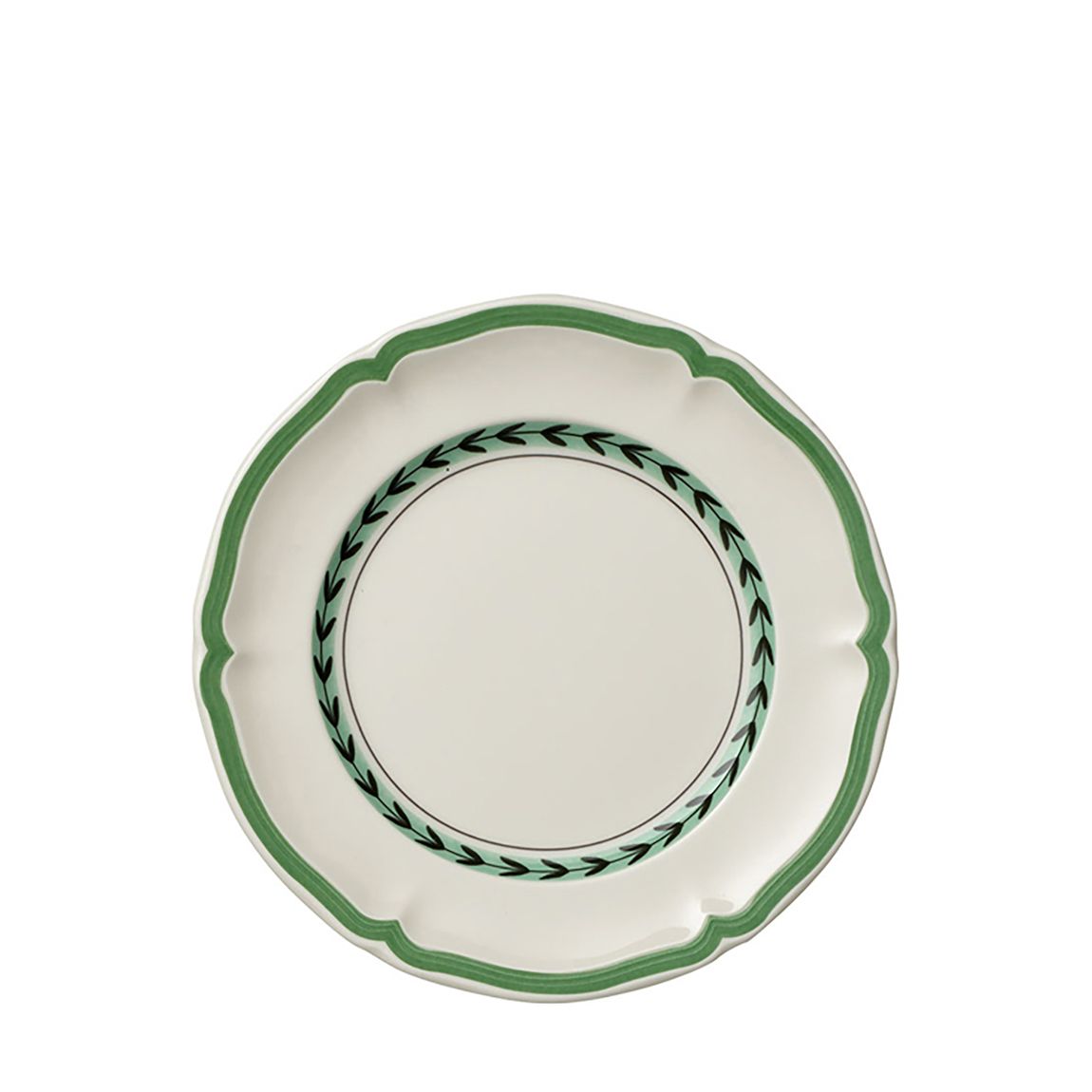 Set of 6 French Garden Green Line Bread&butter plate 17cm main product photo