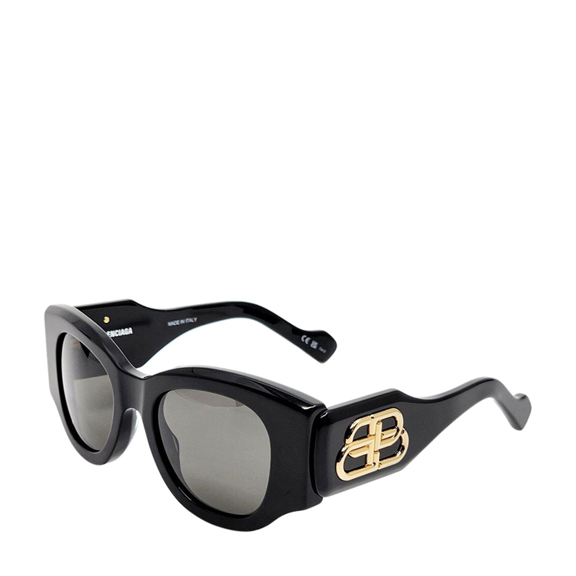 Women's Black Balenciaga Sunglasses 50mm main product photo