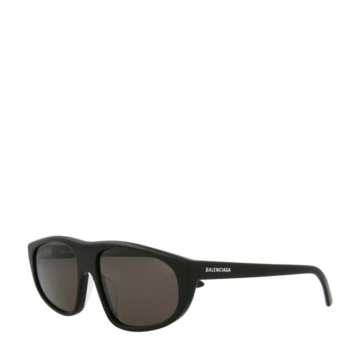 Men's Shiny Black Balenciaga Sunglasses 60mm main product photo