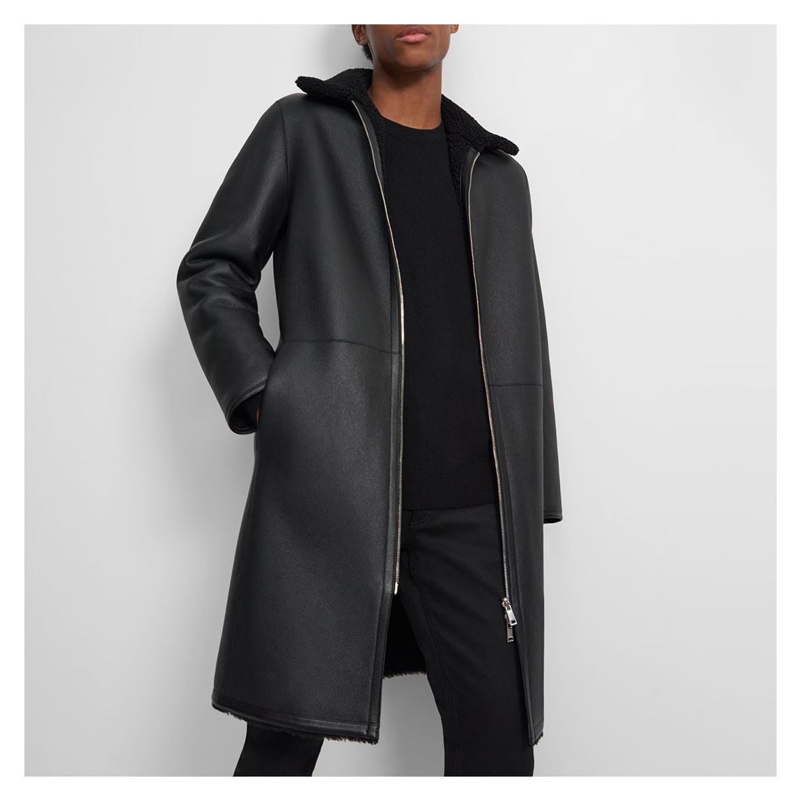 Black Wilkens Shirling Coat main product photo