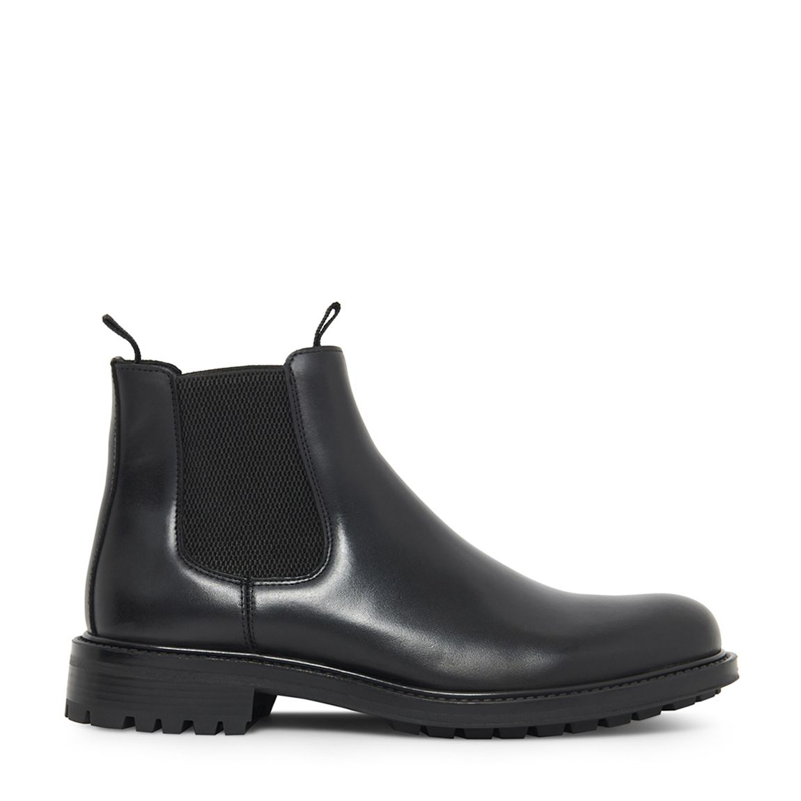 Black Wallace Leather Classic Ankle Boots main product photo