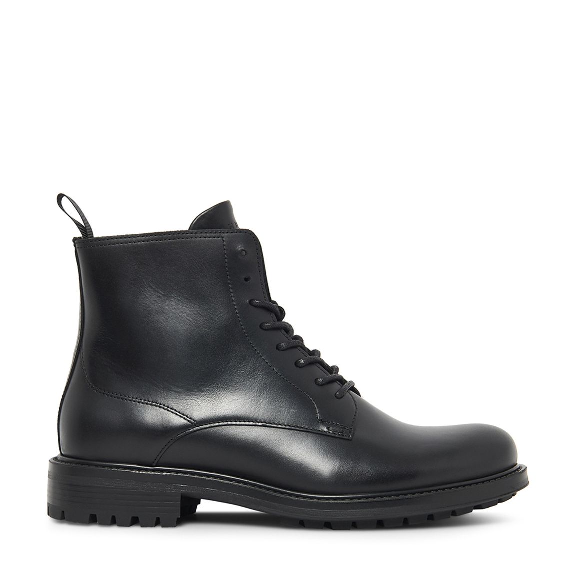 Black Austin Leather Ankle Boots main product photo