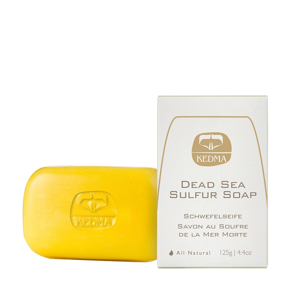 Kedma Dead Sea Sulfur Soap - 125g main product photo