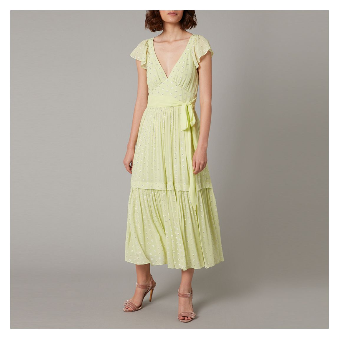 Lime Moon Midi Dress main product photo