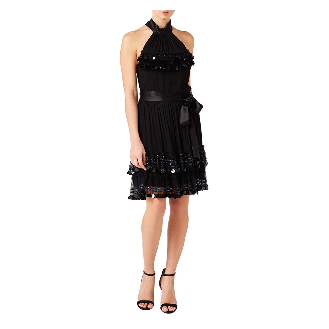 Black Sylvan Mini Dress main product photo