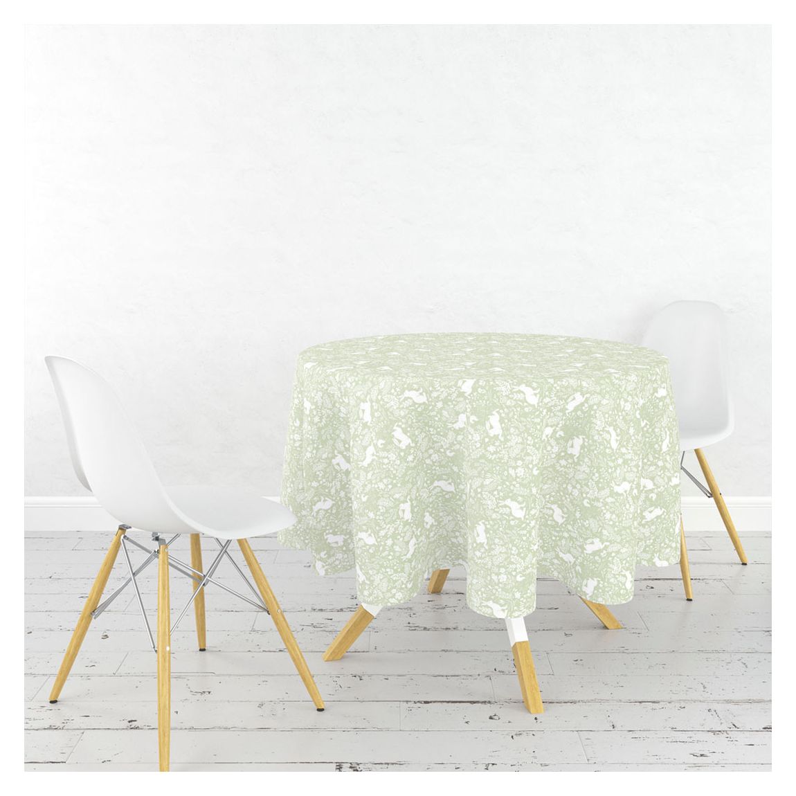 Forest Life Green Tablecloth 132 x 178cm main product photo