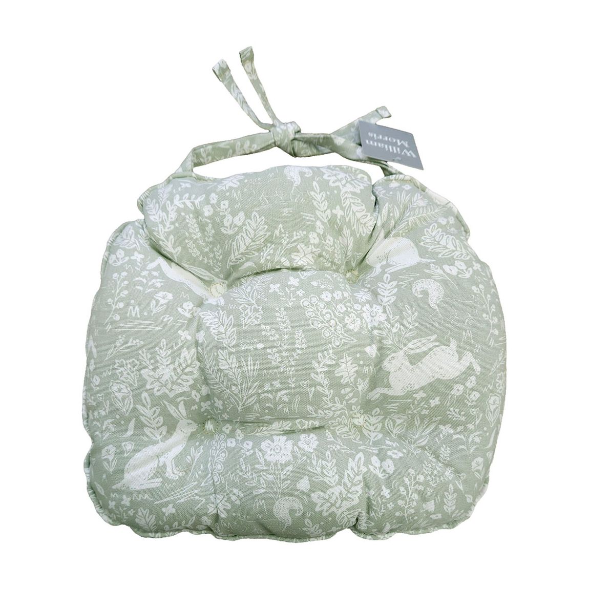 Green Forest Life Piped Seatpad main product photo